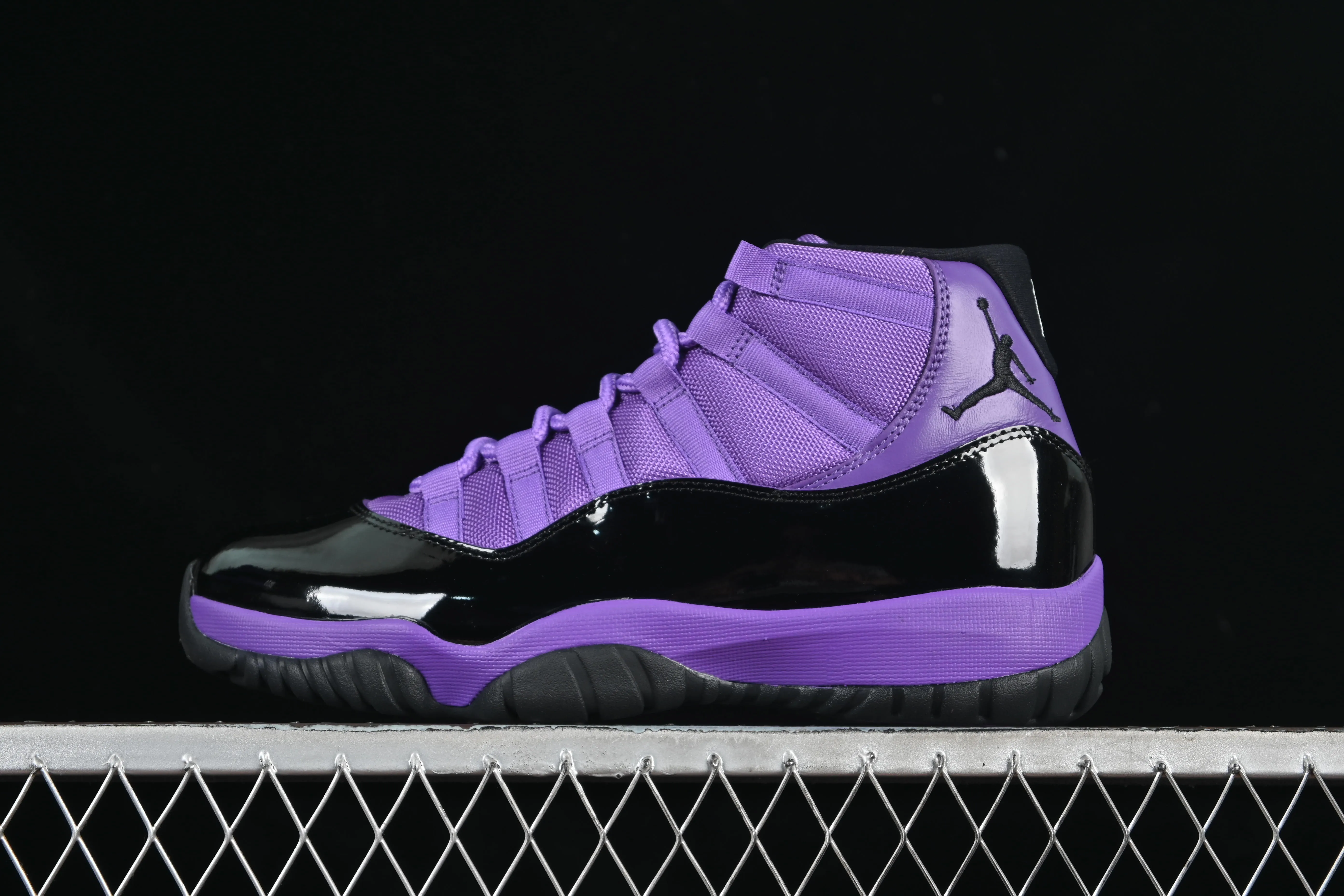 All categories Air Jordan Jordan series basketball shoes Air Jordan 11 Air Jordan 11 Retro AJ11 Joe 11 black and purple CT8012-500